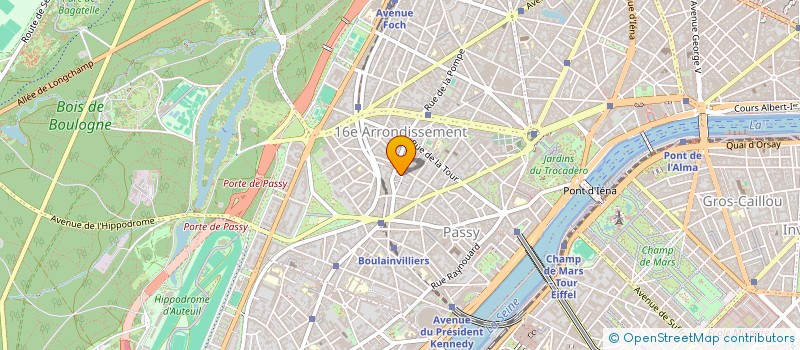 localisation de l'entreprise AREIM  PARIS