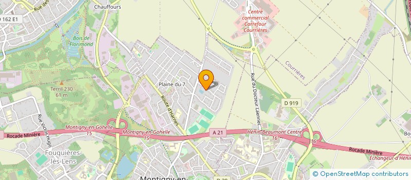 localisation de l'entreprise AREJULA  MONTIGNY-EN-GOHELLE