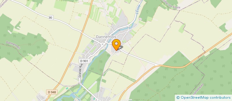 localisation de l'entreprise AREL PRODUCTIONS à DANNEMOIS