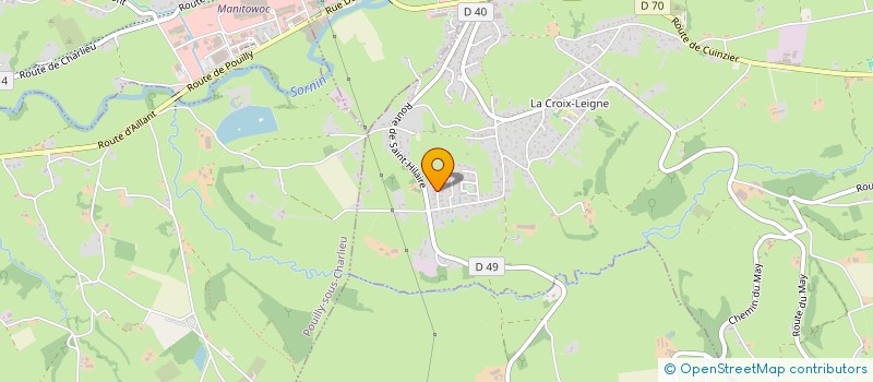 localisation de l'entreprise ARELADEM  CHANDON