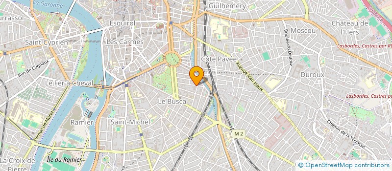 localisation de l'entreprise ARELBEVI à TOULOUSE