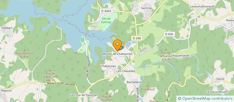 localisation de l'entreprise ARELCA SOLUTION à LIMOGES