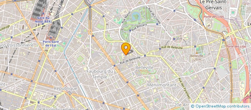 localisation de l'entreprise ARELDA  PARIS