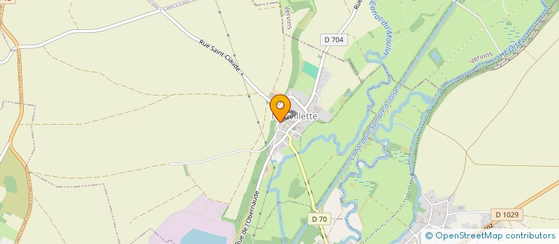 localisation de l'entreprise ARELEC  NEUVILLETTE