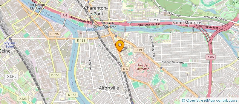 localisation de l'entreprise ARELIA  MAISONS-ALFORT