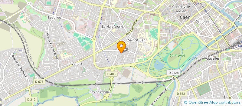 localisation de l'entreprise ARELIS à CAEN