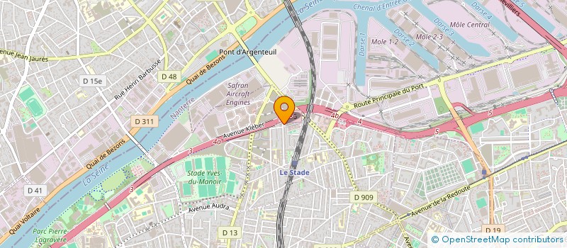 localisation de l'entreprise ARELIS BROADCAST  COLOMBES