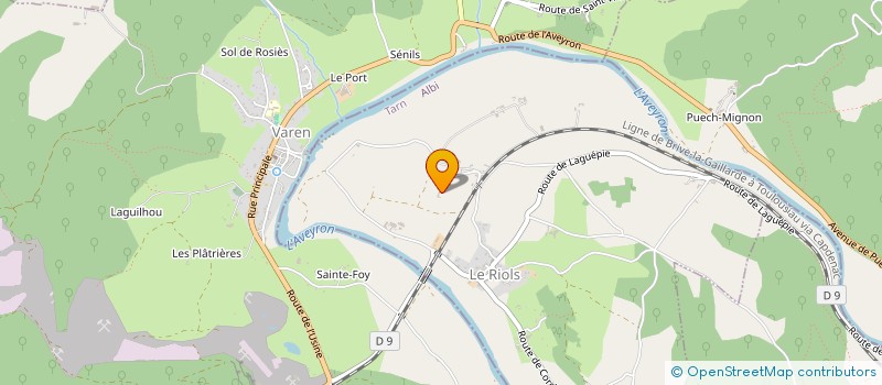 localisation de l'entreprise ARELIS CONSULTING  LE RIOLS