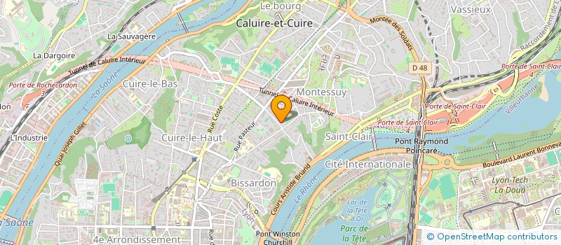 localisation de l'entreprise ARELLO  CALUIRE-ET-CUIRE