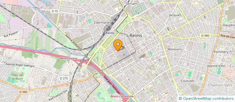 localisation de l'entreprise AREM 3  REIMS