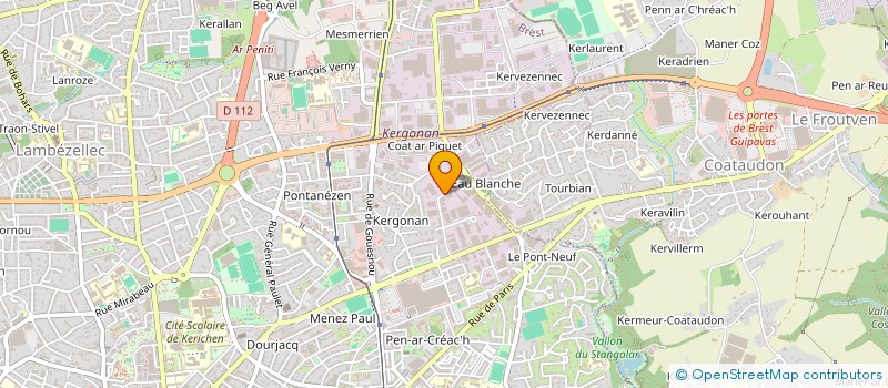 localisation de l'entreprise AREMA  BREST