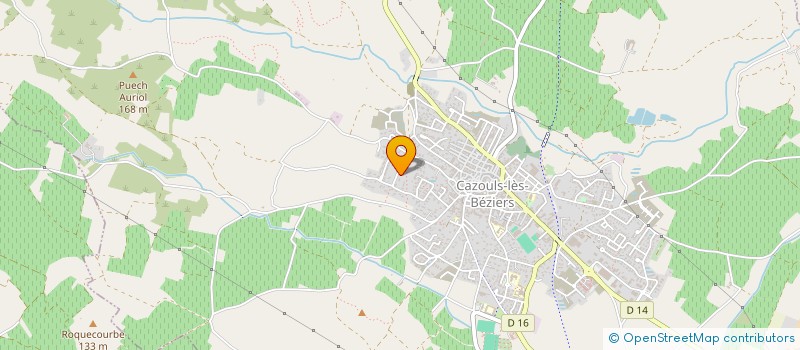 localisation de l'entreprise AREMA  CAZOULS-LES-BEZIERS