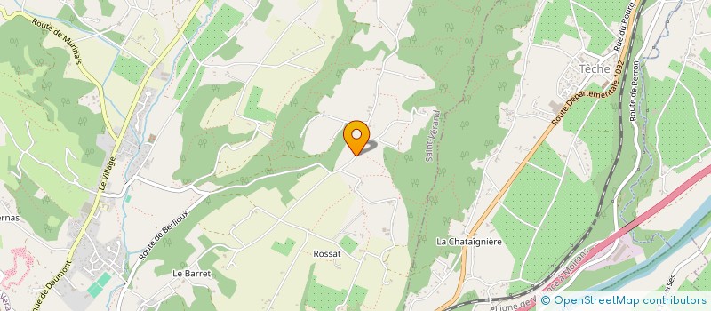 localisation de l'entreprise AREMA PRODUCTIONS  SAINT-VERAND