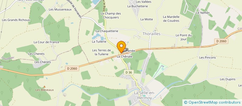 localisation de l'entreprise AREMAC à SAINT-FIRMIN-DES-BOIS