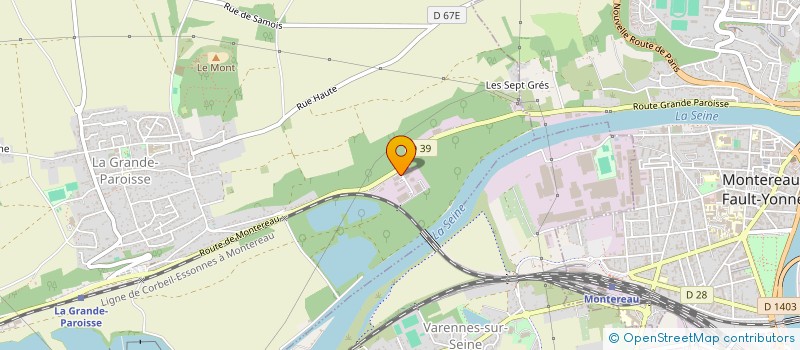 localisation de l'entreprise AREMI  LA GRANDE-PAROISSE