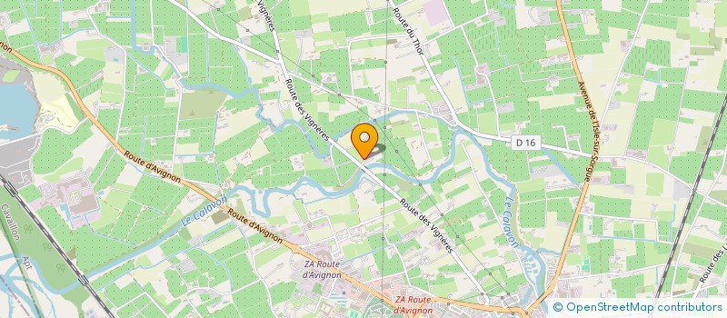 localisation de l'entreprise AREMONAL  CAVAILLON