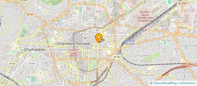 localisation de l'entreprise AREN 63  CLERMONT-FERRAND