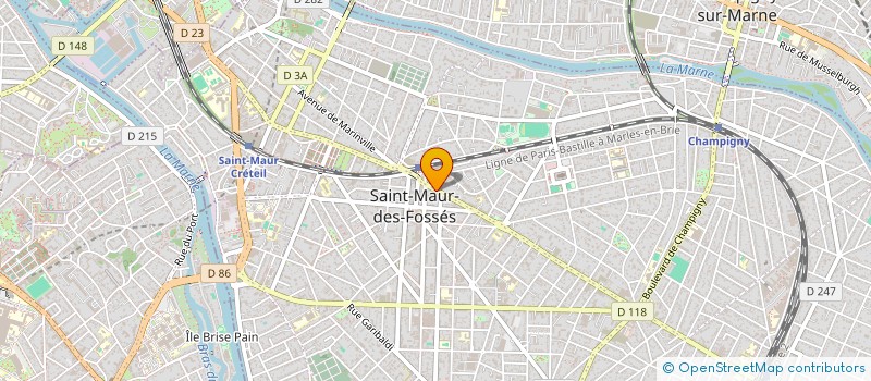 localisation de l'entreprise AREN SERVICES à SAINT-MAUR-DES-FOSSES