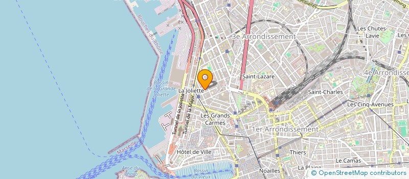 localisation de l'entreprise ARENA à MARSEILLE
