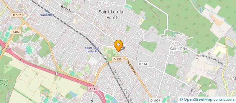 localisation de l'entreprise ARENA  SAINT-LEU-LA-FORET