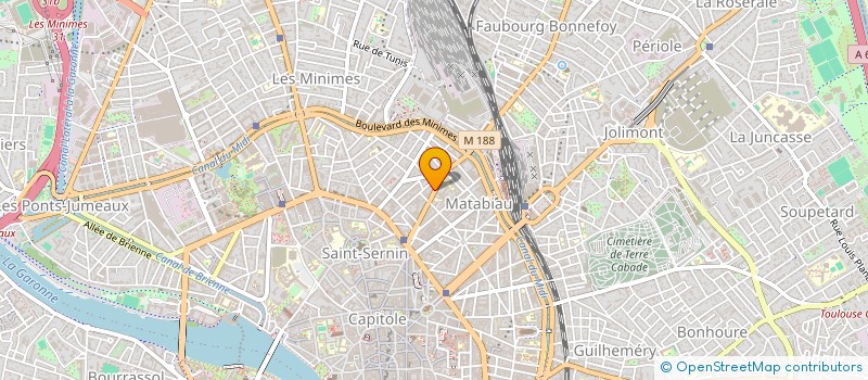 localisation de l'entreprise ARENA CASTING à TOULOUSE