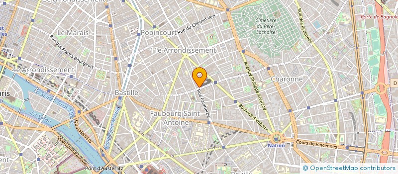 localisation de l'entreprise ARENA FILMS  PARIS