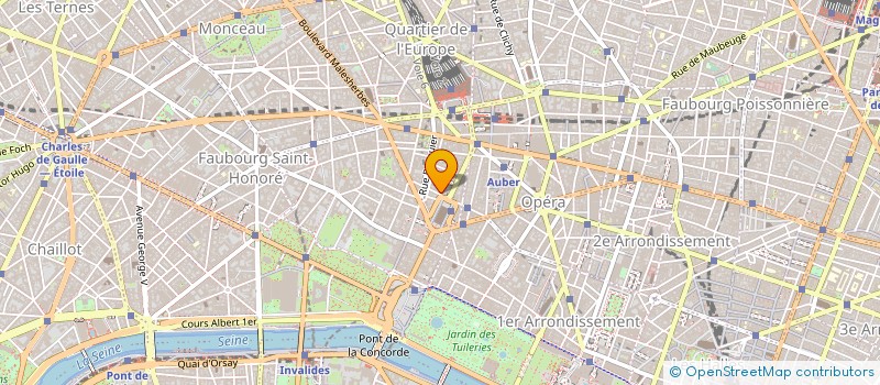 localisation de l'entreprise ARENA FRANCE à PARIS