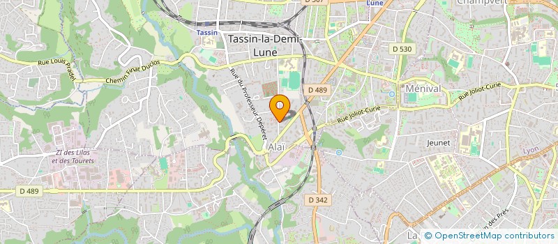 localisation de l'entreprise ARENA LABS  TASSIN-LA-DEMI-LUNE