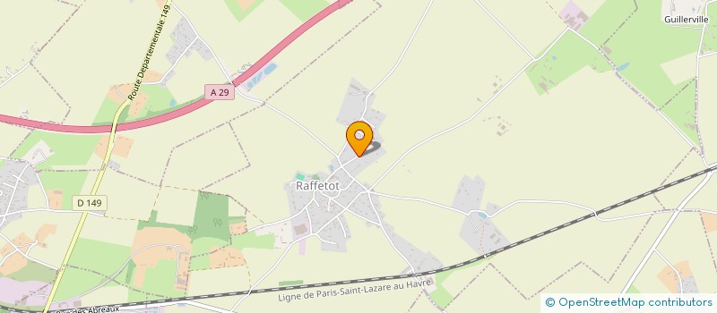 localisation de l'entreprise ARENA LE HAVRE  RAFFETOT