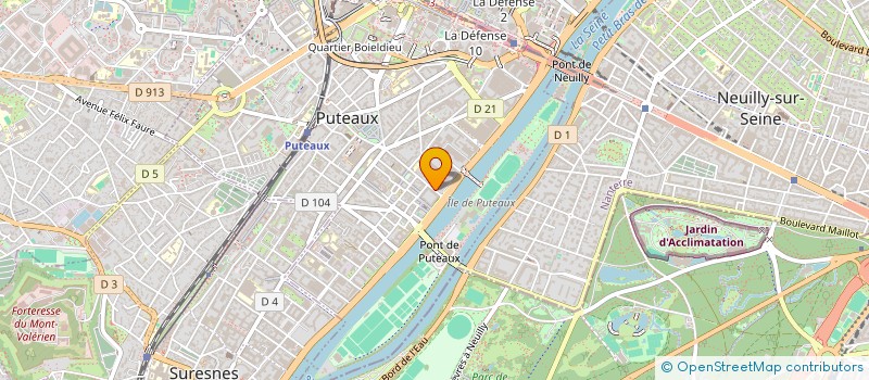 localisation de l'entreprise ARENA MEDIA COMMUNICATIONS à PUTEAUX