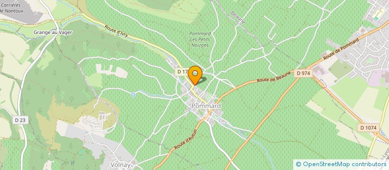 localisation de l'entreprise ARENA PARK FRANCE à POMMARD