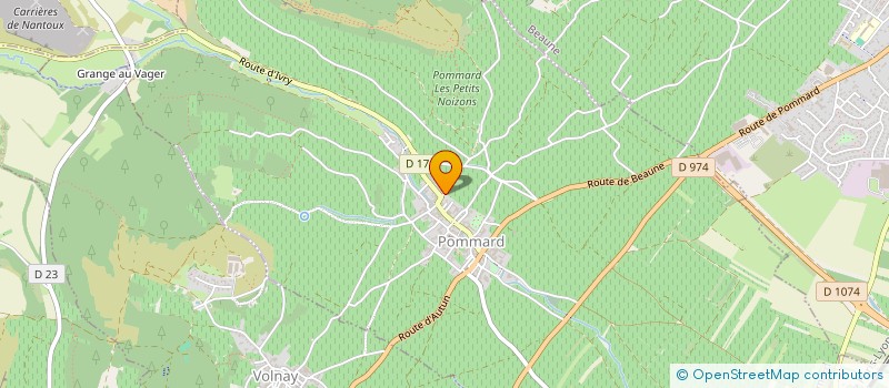 localisation de l'entreprise ARENA PARK FRANCE DEVELOPMENTS  POMMARD