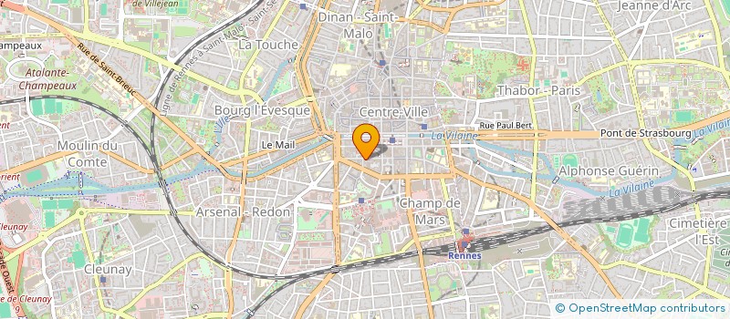 localisation de l'entreprise ARENA RENNES  RENNES