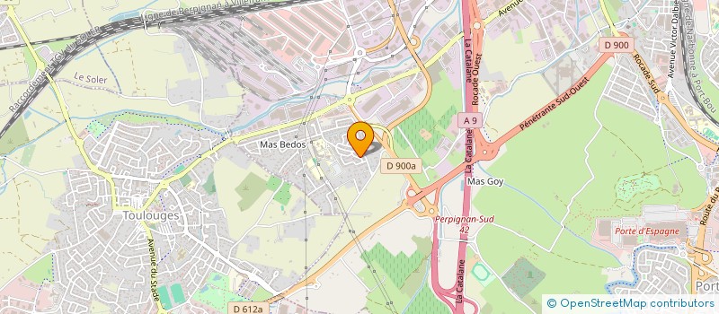 localisation de l'entreprise ARENA TRADING  PERPIGNAN