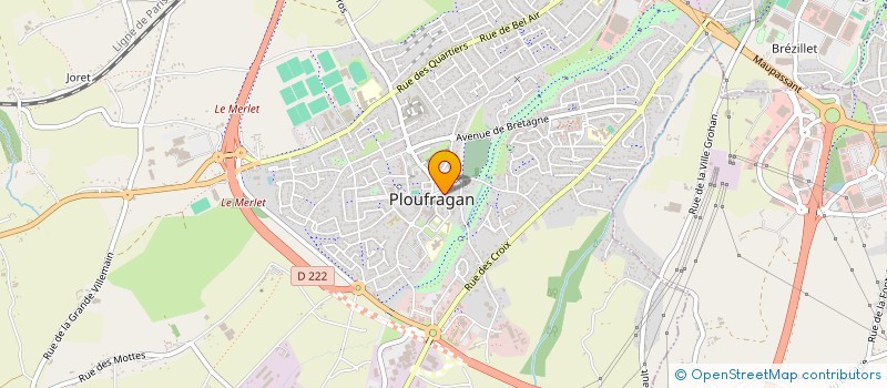 localisation de l'entreprise ARENA VAPE  PLOUFRAGAN