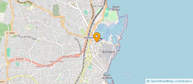 localisation de l'entreprise ARENA YACHT  ANTIBES