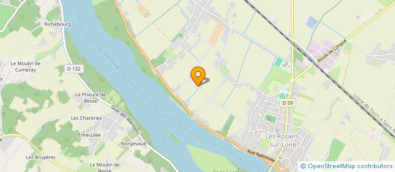 localisation de l'entreprise ARENAE  GENNES-VAL-DE-LOIRE