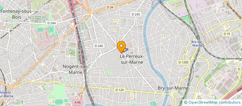 localisation de l'entreprise ARENAL  LE PERREUX-SUR-MARNE
