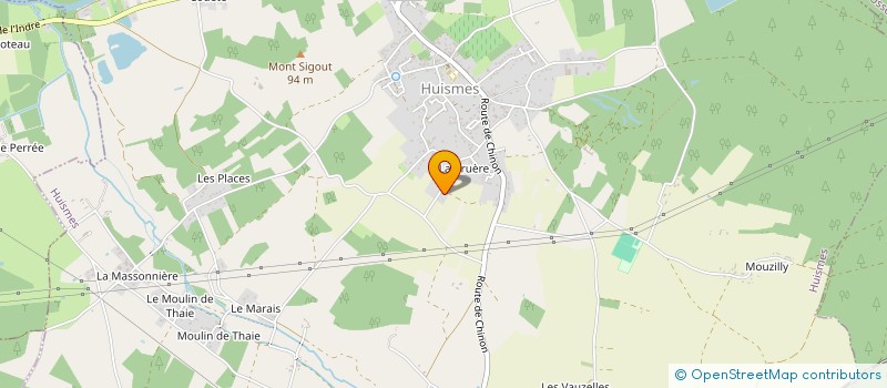 localisation de l'entreprise ARENAL INVEST  HUISMES