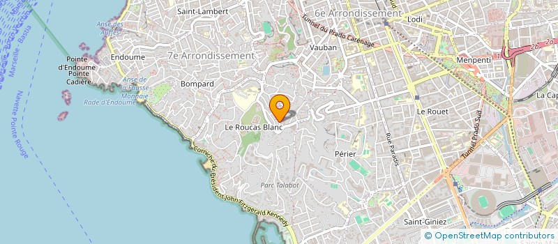 localisation de l'entreprise ARENAS à MARSEILLE