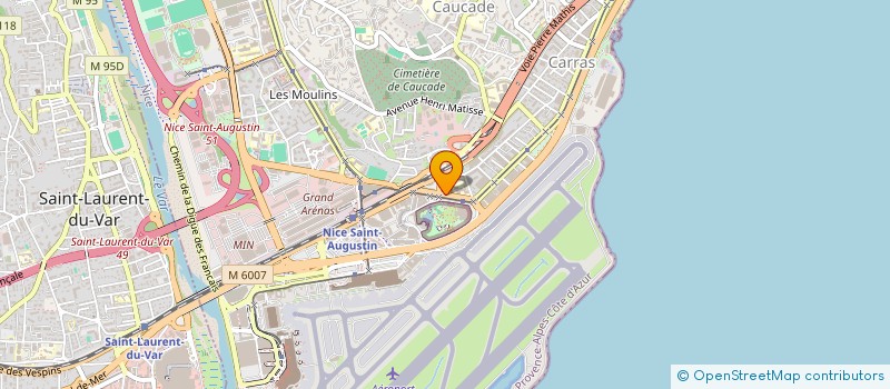 localisation de l'entreprise ARENAS FERMETURES à NICE