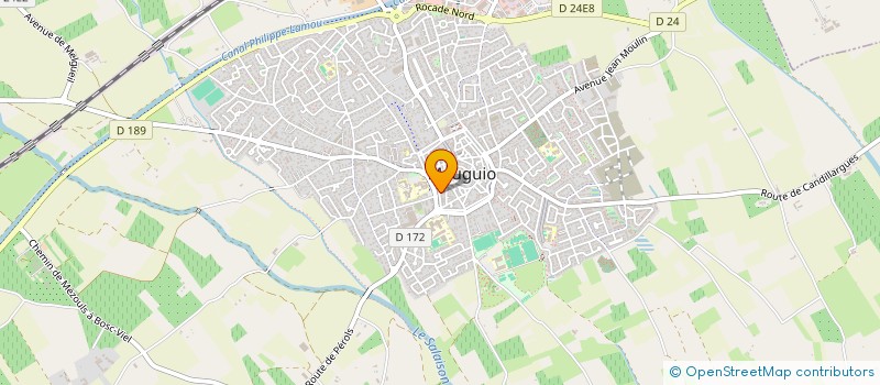 localisation de l'entreprise ARENASAC  MAUGUIO