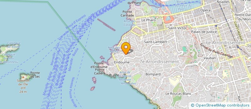 localisation de l'entreprise ARENC MANAGEMENT  MARSEILLE