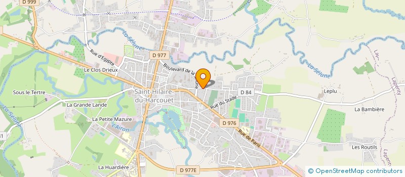 localisation de l'entreprise ARENDELLE  SAINT-HILAIRE-DU-HARCOUET