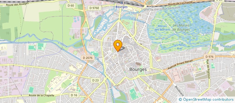 localisation de l'entreprise ARENES AVOCATS CONSEILS  BOURGES