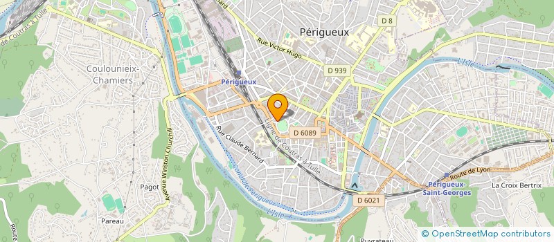 localisation de l'entreprise ARENES MR SCI à PERIGUEUX