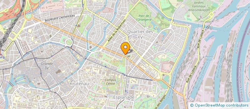 localisation de l'entreprise ARENETECH à STRASBOURG