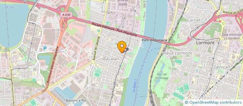 localisation de l'entreprise ARENI CONSEIL  BORDEAUX