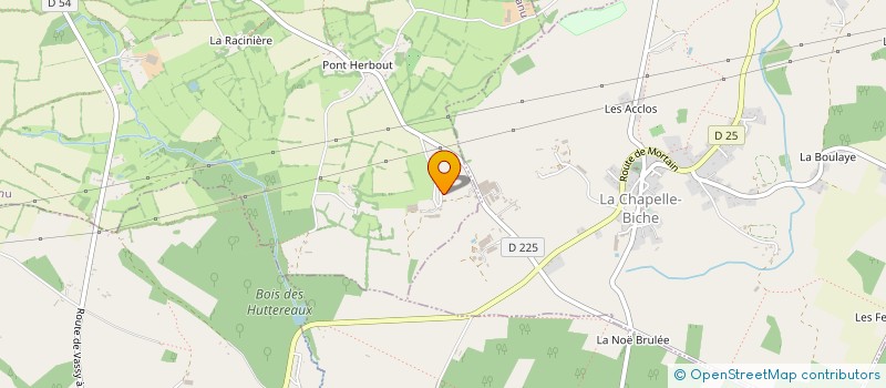 localisation de l'entreprise ARENICOLE à CHANU