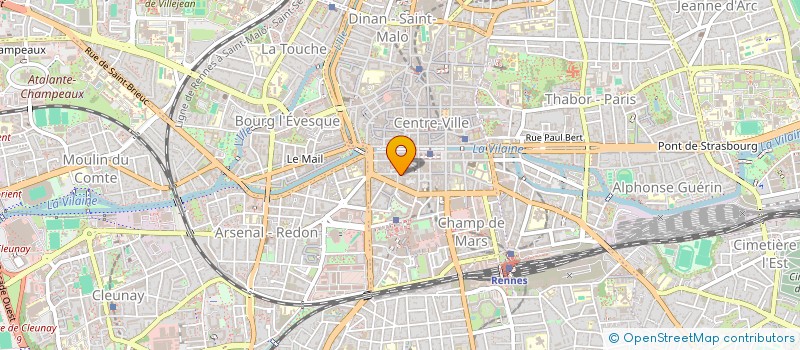 localisation de l'entreprise ARENNES à RENNES